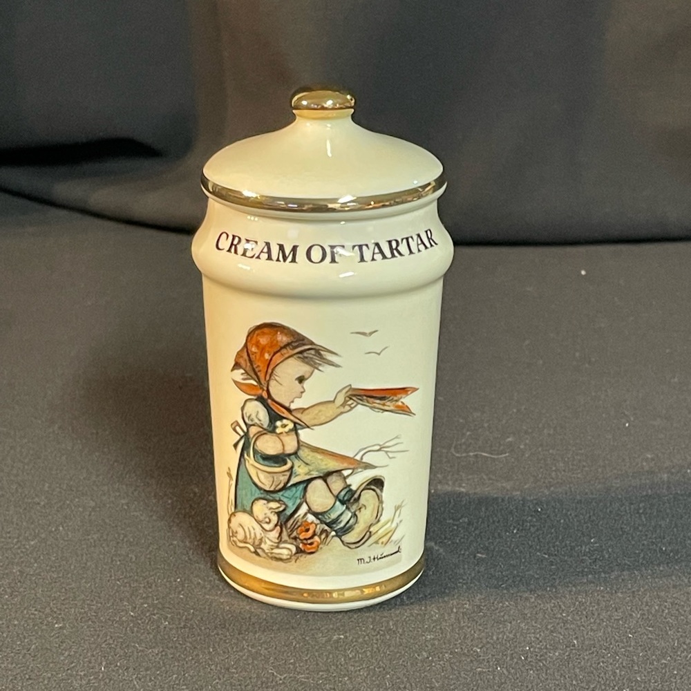 M.J. Hummel CREAM OF TARTAR Spice Jar